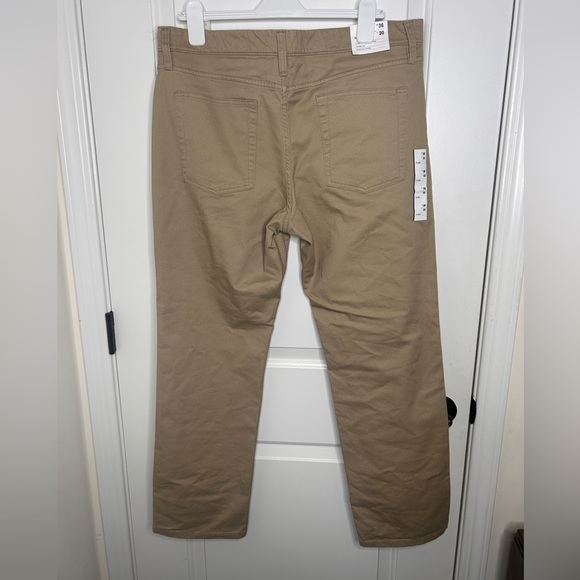 Goodfellow & Co Men’s Tan Straight Recto Khaki Jeans, 36x30 - Picture 3 of 5